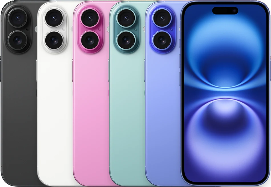 Apple product image of iPhone 16