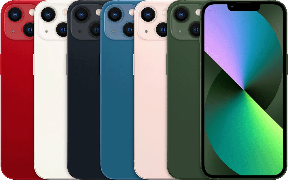 Apple product image of iPhone 13